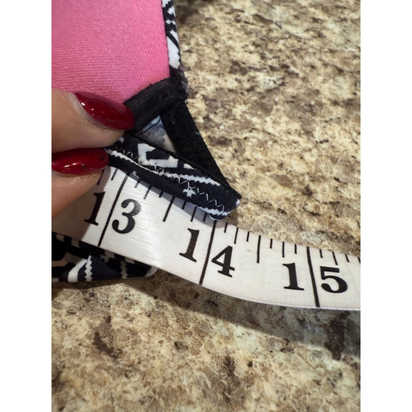 Women's PINK Victoria's Secret Bra 34C Black White - Picture 5 of 11